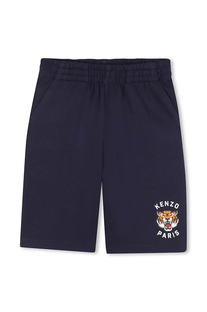 Kenzo kids Детски памучен къс панталон