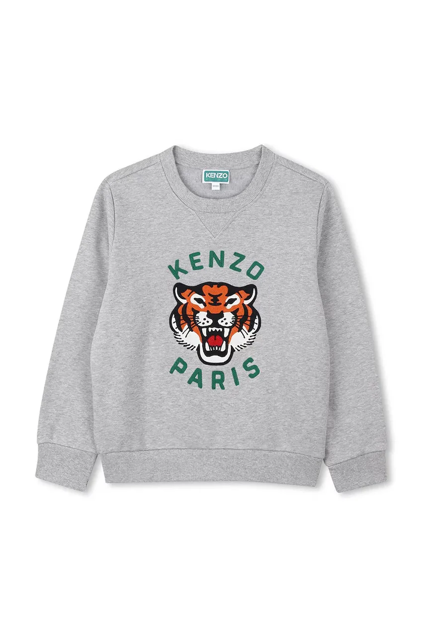 Kenzo kids Детски памучен суичър
