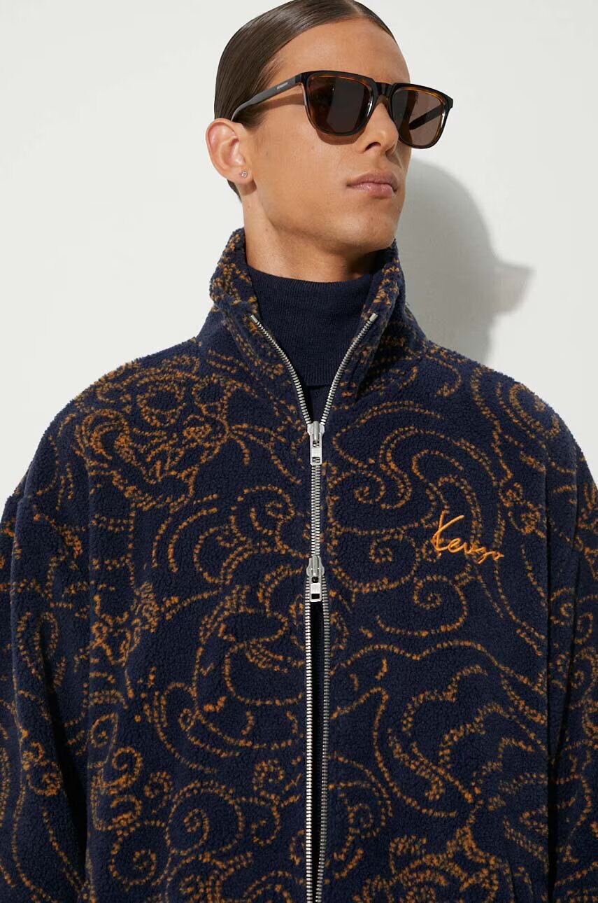 Kenzo Поларен суичър Star Tiger Jacket