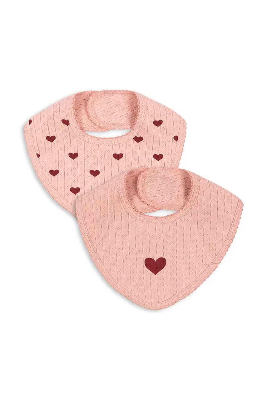 Konges Sløjd Бебешки лигавник MINNIE 2 PACK BIB (2 броя)