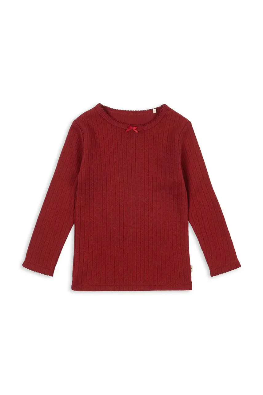 Konges Sløjd Детска блуза с дълги ръкави MINNIE BLOUSE GOTS