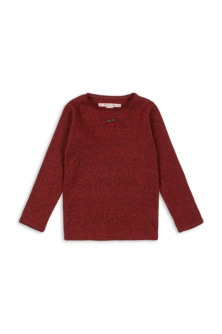 Konges Sløjd Детска блуза с дълги ръкави ROLI BLOUSE