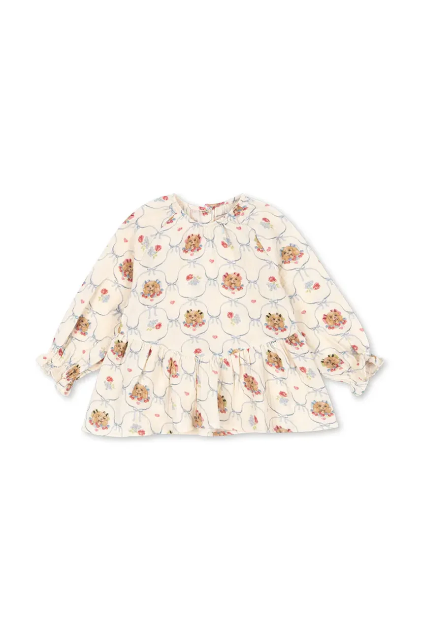 Konges Sløjd Детска памучна блуза COCO BLOUSE GOTS