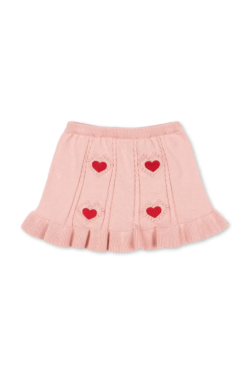 Konges Sløjd Детска памучна пола SOLEIL KNIT SKIRT GOTS