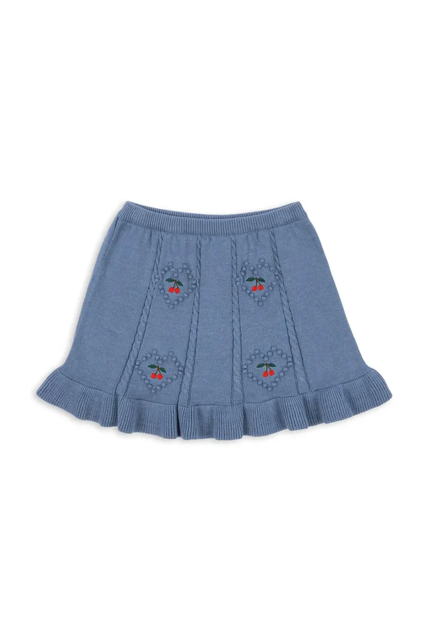 Konges Sløjd Детска памучна пола SOLEIL KNIT SKIRT GOTS
