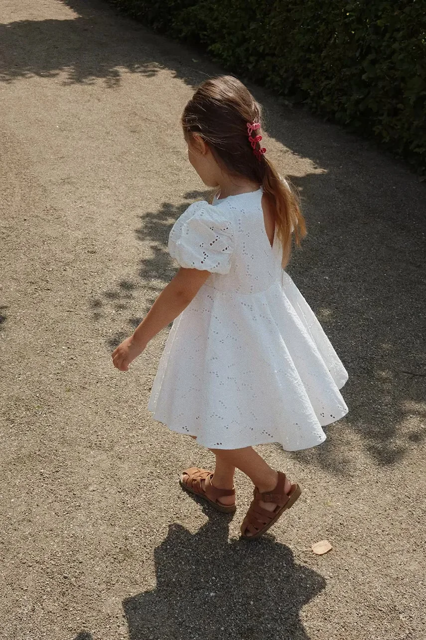 Konges Sløjd Детска памучна рокля GLAISE DRESS GOTS