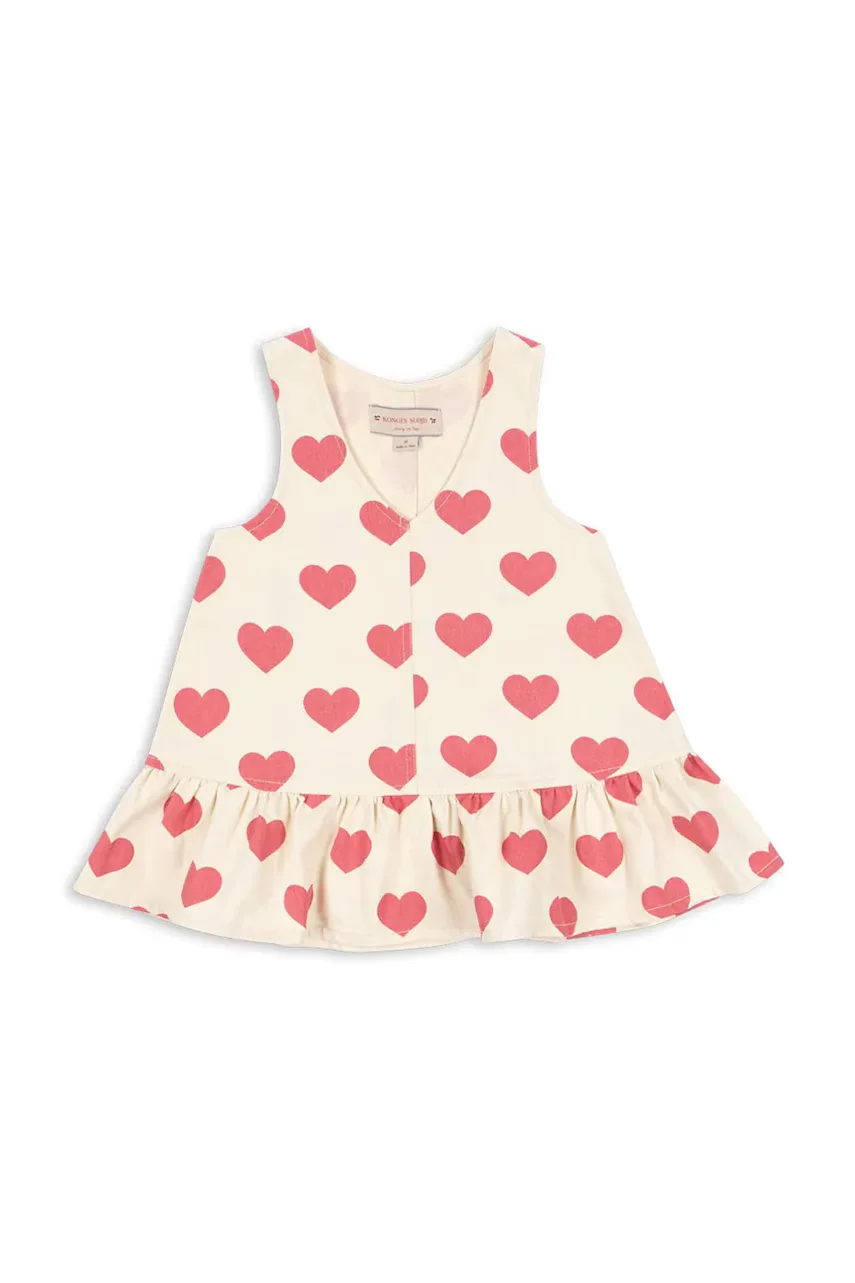 Konges Sløjd Детска памучна рокля MAGOT DRESS GOTS