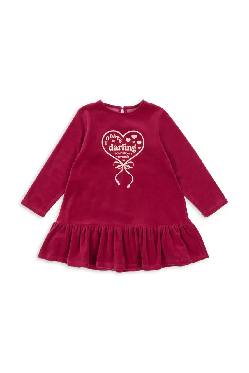 Konges Sløjd Детска рокля VELOU DRESS GOTS