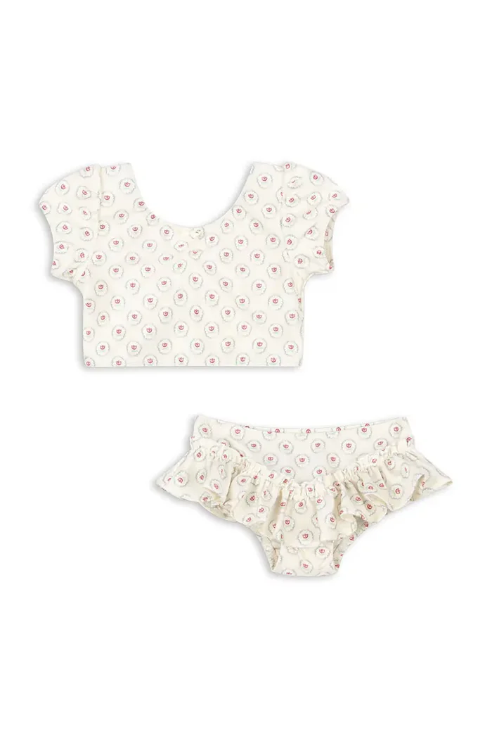 Konges Sløjd Детски бански от две части MALTI BIKINI GRS в бежово KS104978
