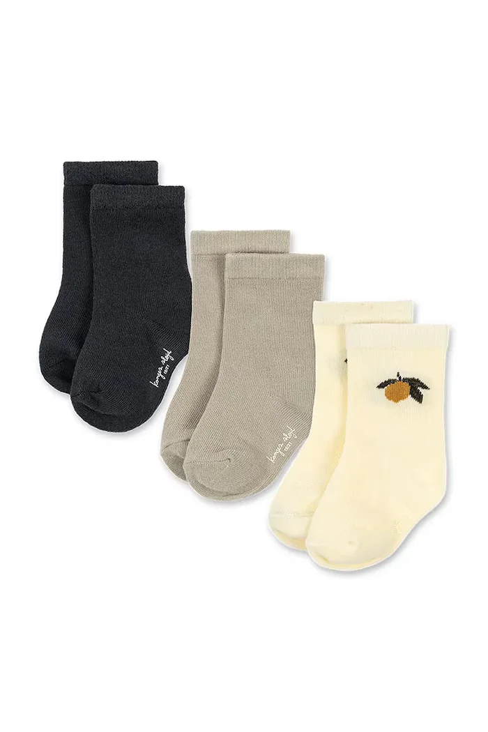 Konges Sløjd Детски чорапи 3 PACK JACQUARD SOCKS KS105208