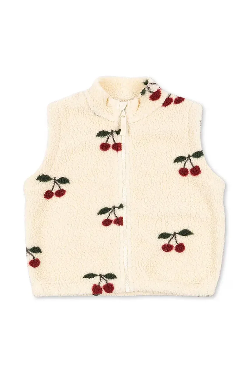 Konges Sløjd Детски елек JODY TEDDY VEST GRS