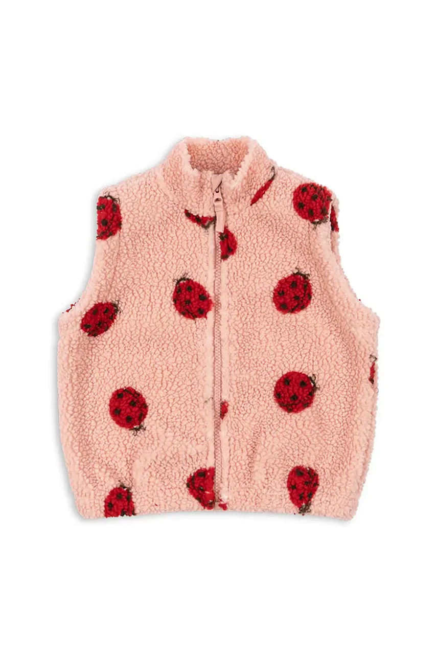 Konges Sløjd Детски елек JODY TEDDY VEST GRS