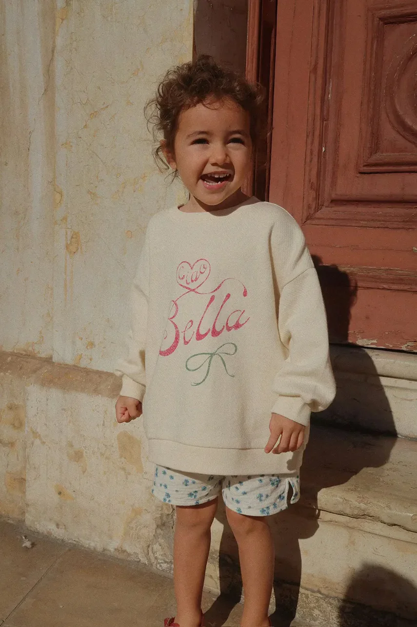 Konges Sløjd Детски памучен суичър RHW X KS BELLA SWEAT GOTS