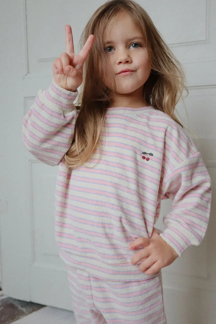 Konges Sløjd Детски памучен суитчър ITTY SWEAT SHIRT GOTS
