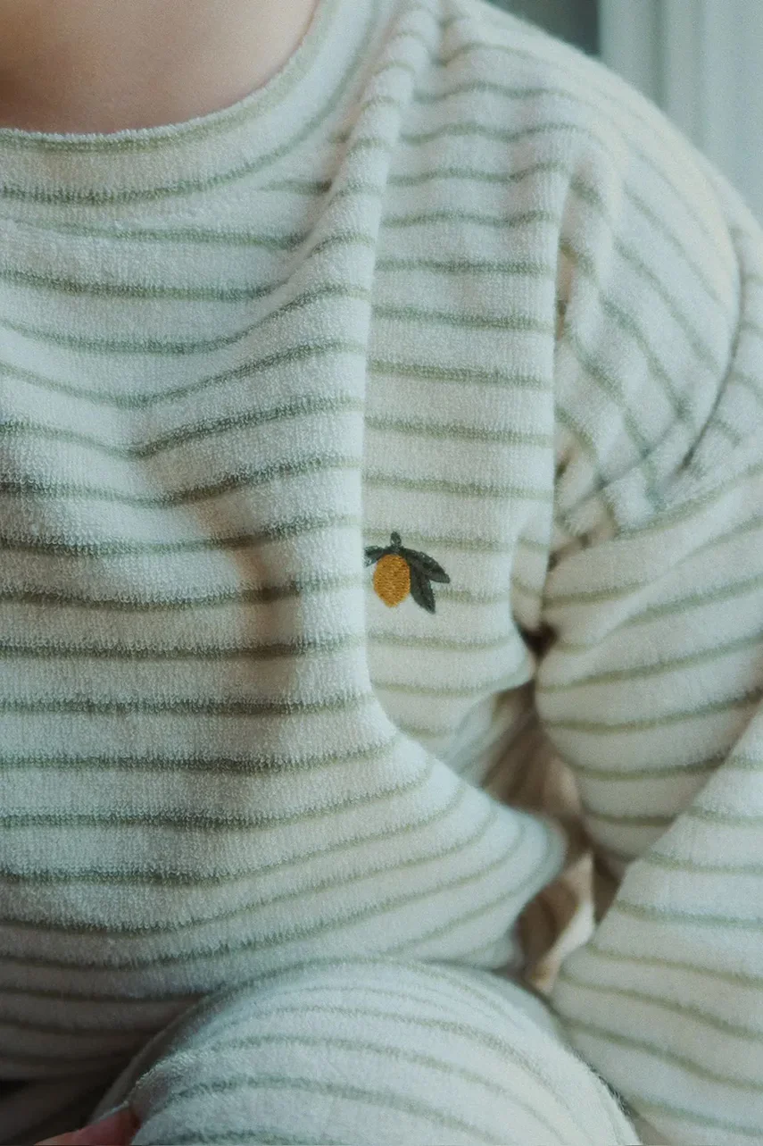 Konges Sløjd Детски памучен суитчър ITTY SWEAT SHIRT GOTS
