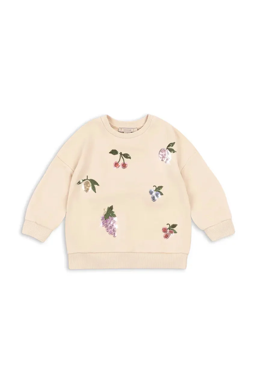 Konges Sløjd Детски суичър LOU SEQUIN SWEAT SHIRT OCS