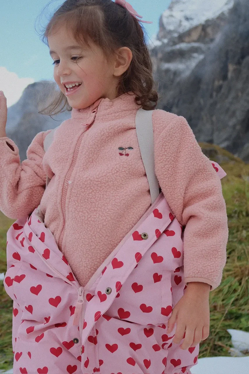 Konges Sløjd Детски суичър THERMY FLEECE JACKET GRS