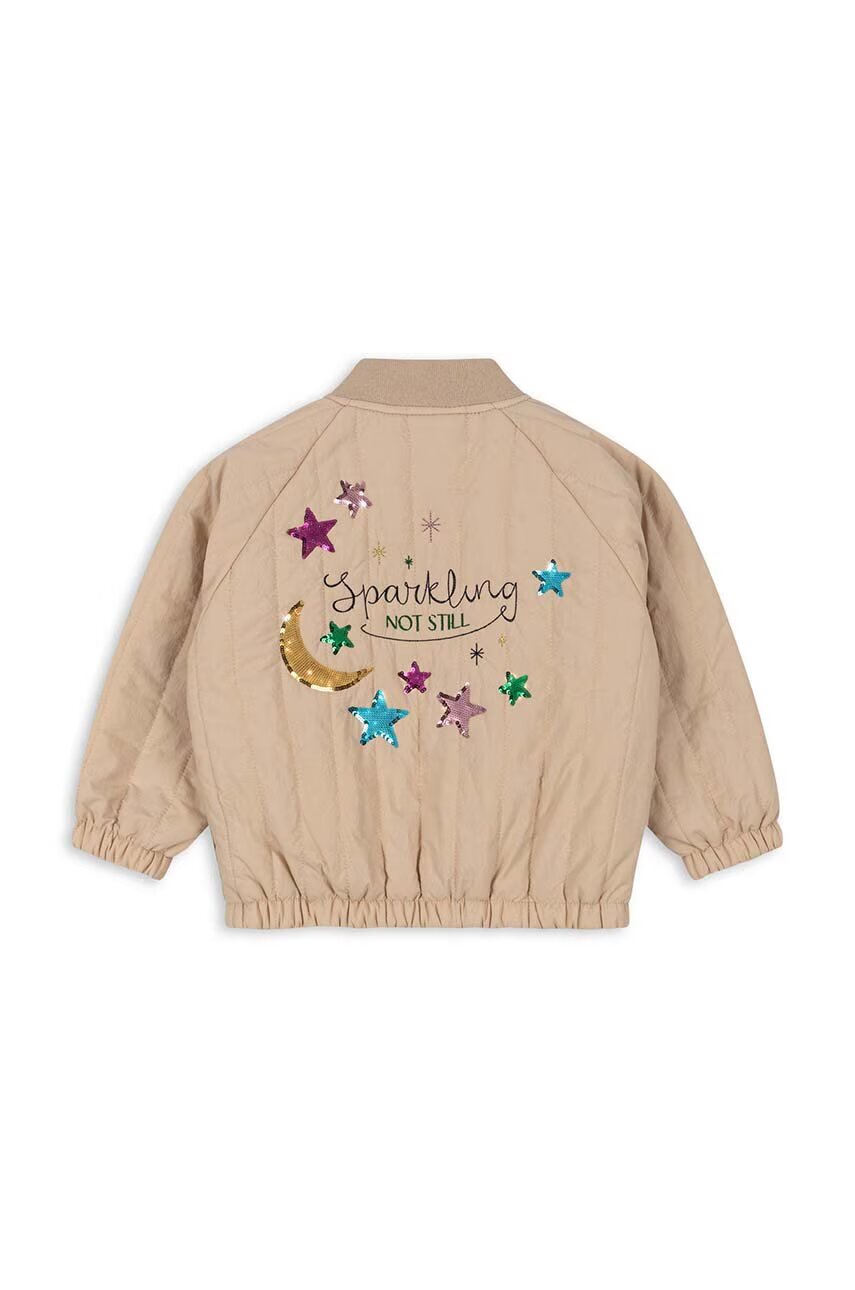 Konges Sløjd Детско яке бомбър JUNO SEQUIN BOMBER JACKET
