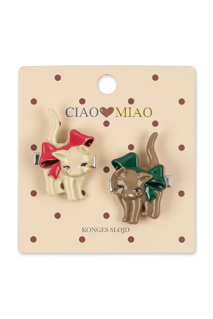 Konges Sløjd фиби за коса за деца 2 PACK KITTEN HAIR CLIP 2 броя KS104176