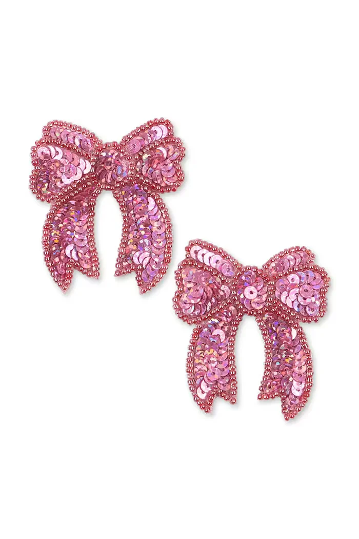 Konges Sløjd фиби за коса за деца 2 PACK SEQUIN BOW HAIR CLIP KS106353
