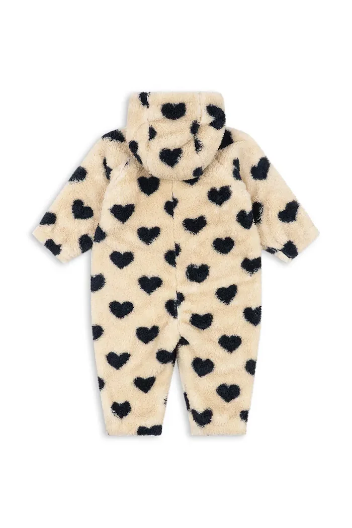 Konges Sløjd гащеризон за бебе COZY ONESIE GRS бежов KS106431