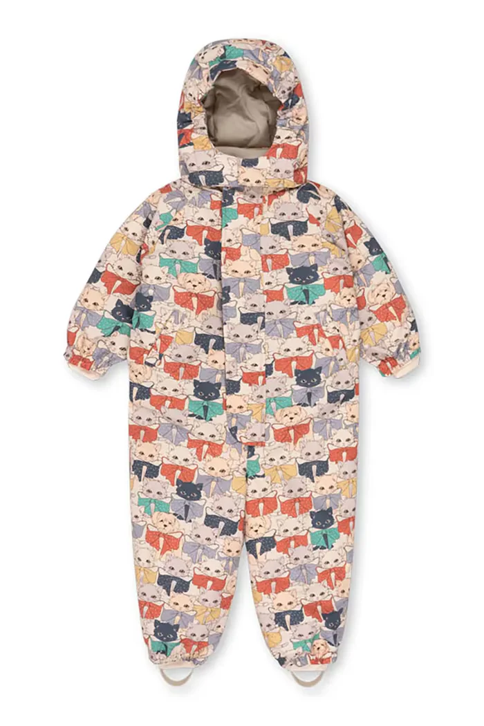 Konges Sløjd гащеризон за деца NOHR SNOWSUIT PRINT бежов KS105750
