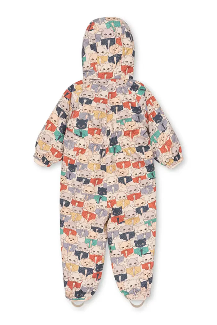 Konges Sløjd гащеризон за деца NOHR SNOWSUIT PRINT бежов KS105750