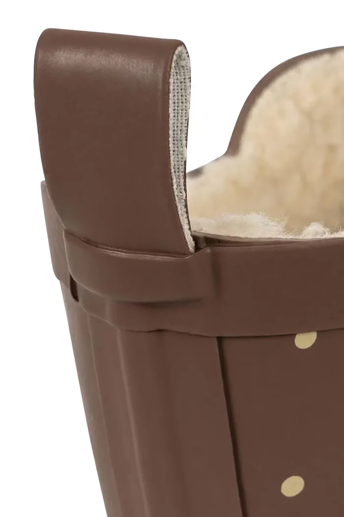Konges Sløjd гумени ботуши за деца ROI PRINTED RAIN BOOT кафяви KS105766