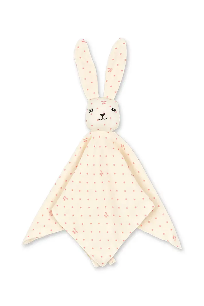 Konges Sløjd Играчка (плюшена) за деца от памук SLEEPY RABBIT бежова KS106230