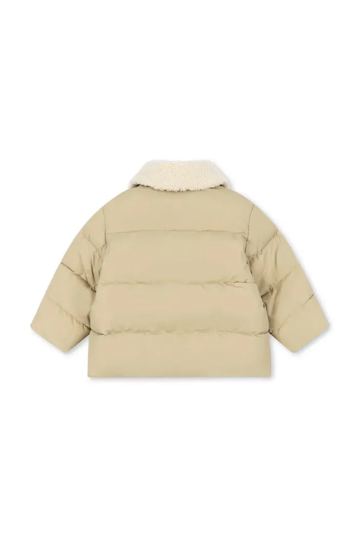 Konges Sløjd капитонирано яке за деца ALPI COLLAR JACKET GRS бежово KS105680