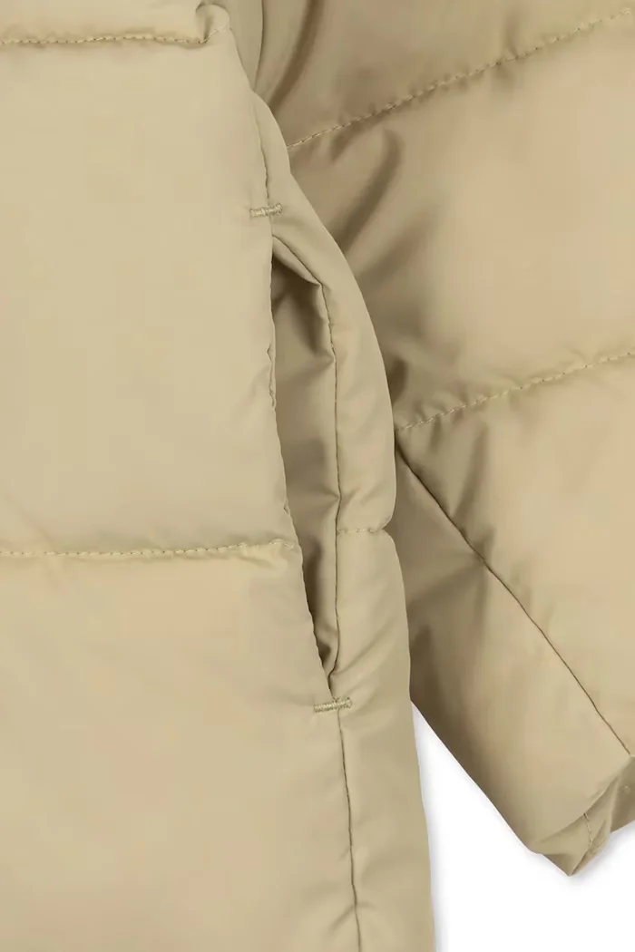 Konges Sløjd капитонирано яке за деца ALPI COLLAR JACKET GRS бежово KS105680