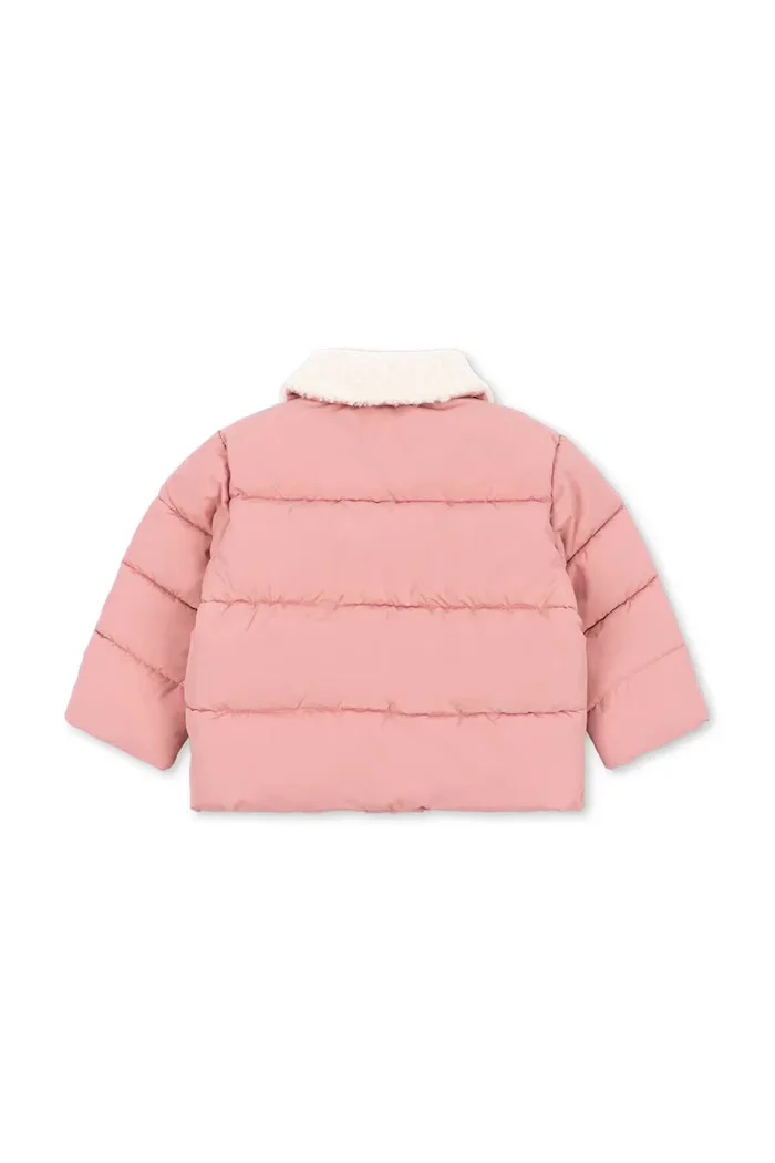 Konges Sløjd капитонирано яке за деца ALPI COLLAR JACKET GRS розово KS105680