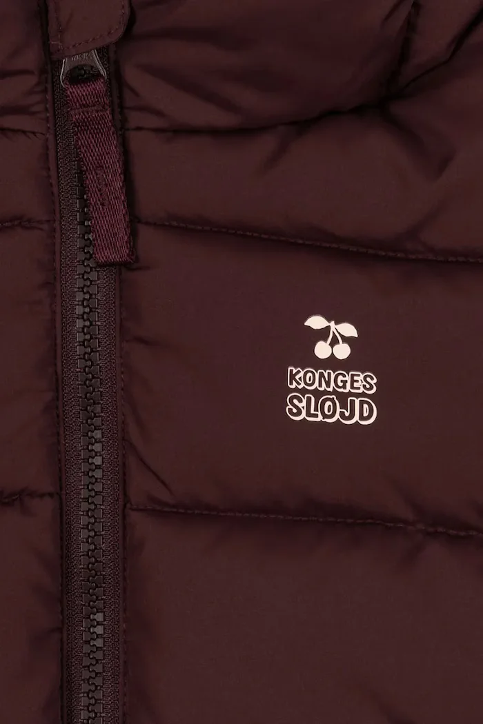 Konges Sløjd капитонирано яке за деца ALPI JACKET GRS виолетово KS105681