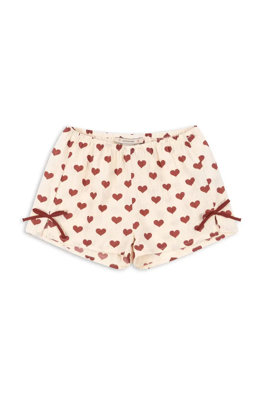 Konges Sløjd Къс панталон AVA SLIT SHORTS GOTS