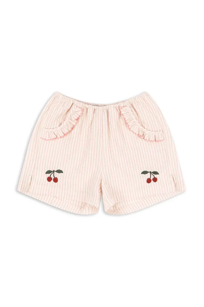 Konges Sløjd Къс панталон ELLIE FRILL SHORTS GOTS