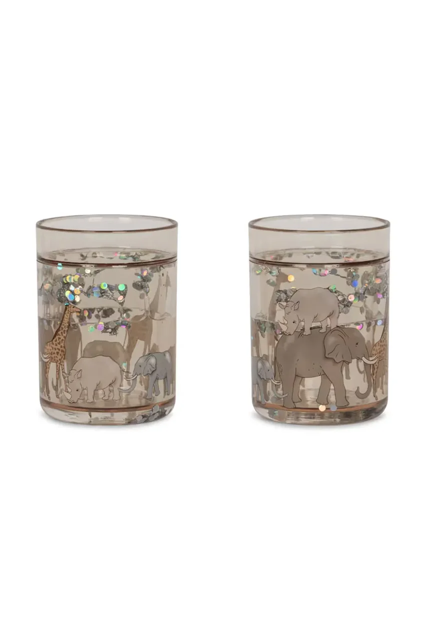 Konges Sløjd Комплект чаши 2 PACK GLITTER CUPS (2 броя)