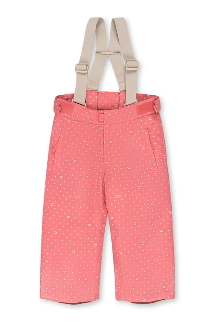 Konges Sløjd панталон за деца MISMOU SNOW PANTS розов KS105743