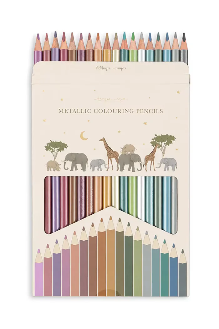 Konges Sløjd Пастели METALLIC COLORING PENCILS KS102620