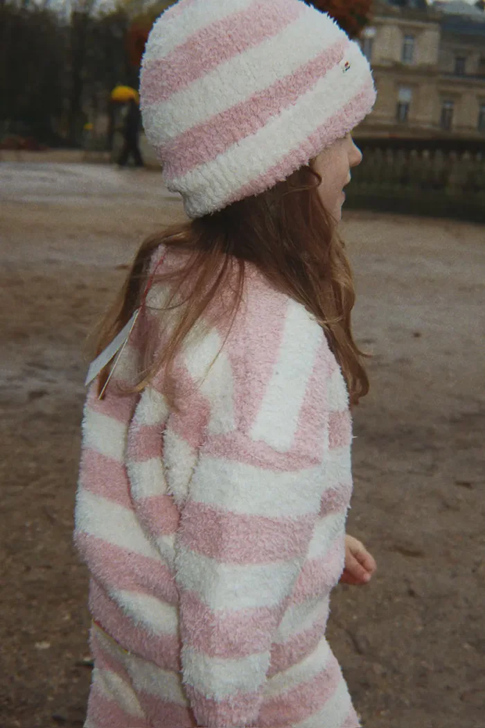 Konges Sløjd пуловер за деца SOFTY SWEATER розов KS106239