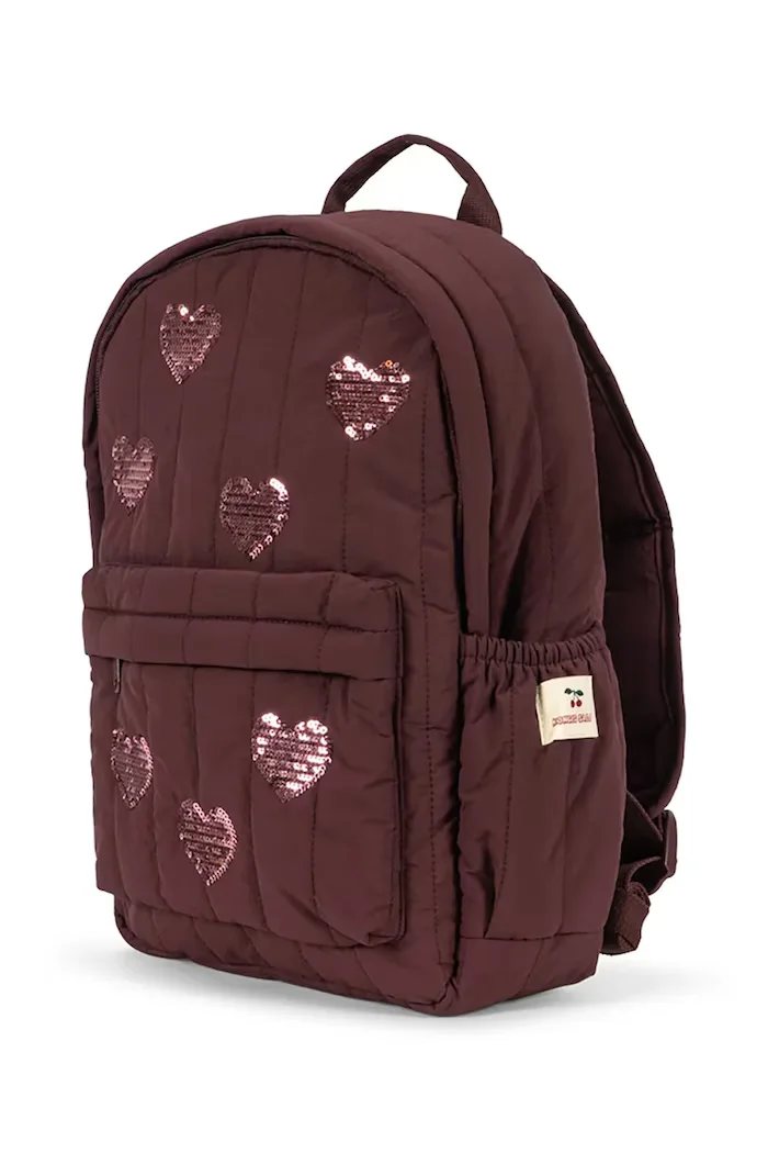 Konges Sløjd раница за деца JUNO SEQUIN BACKPACK кафява KS105732