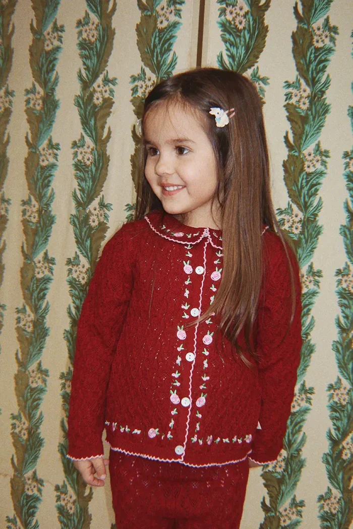 Konges Sløjd щипка и ластик за коса за деца BUNNY HAIR ACCESSORIES KS106402