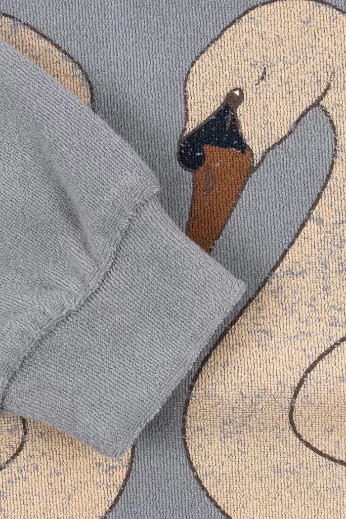 Konges Sløjd суичър за деца с памук ITTY SWEATSHIRT GOTS син KS107615