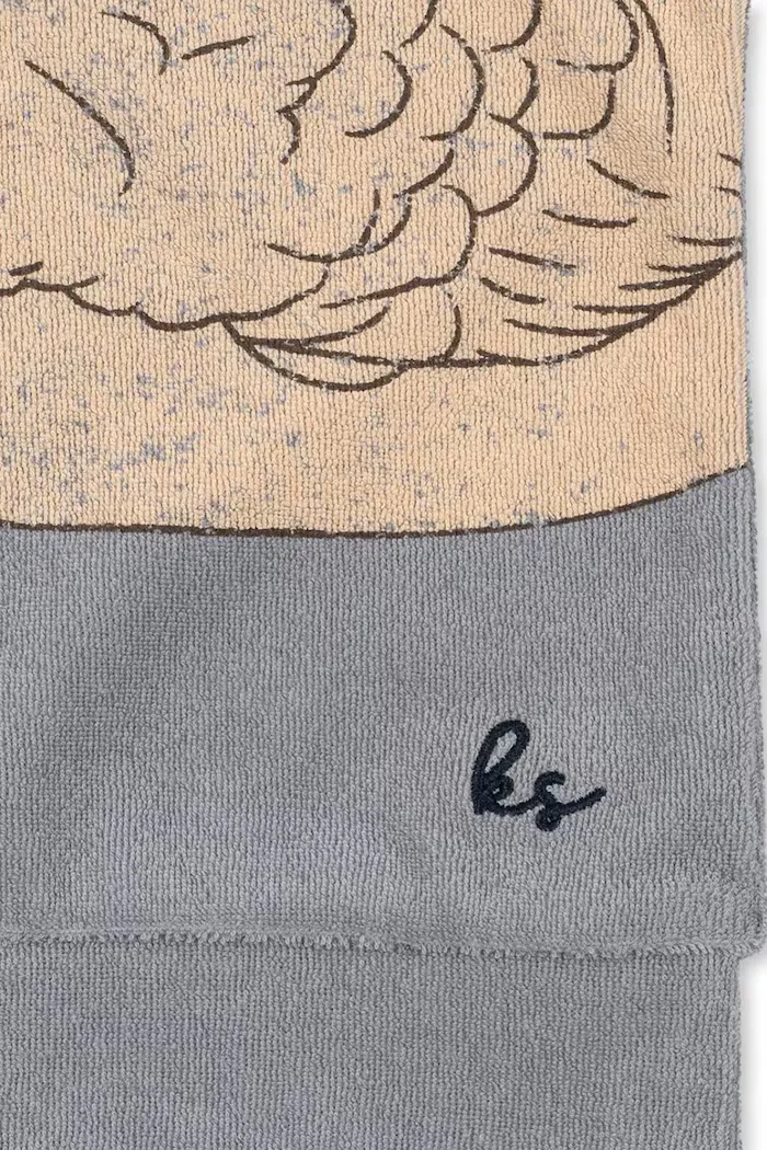 Konges Sløjd суичър за деца с памук ITTY SWEATSHIRT GOTS син KS107615