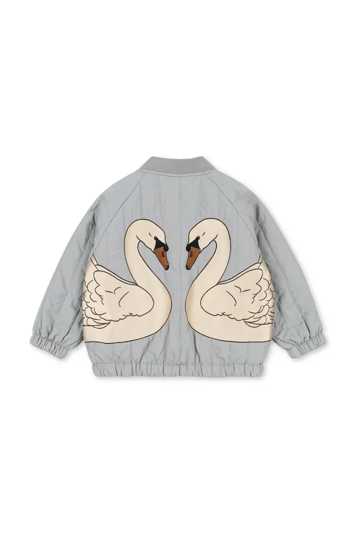 Konges Sløjd яке бомбър за деца JUNO BOMBER JACKET синьо KS105725
