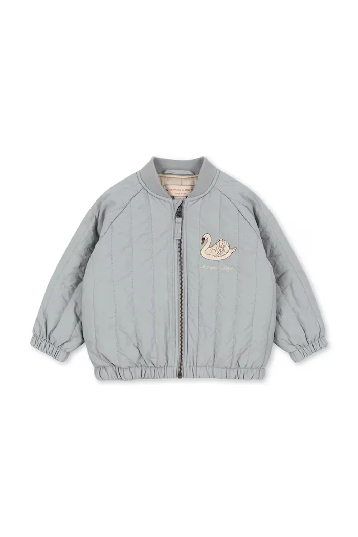 Konges Sløjd яке бомбър за деца JUNO BOMBER JACKET синьо KS105725