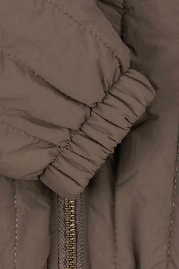 Konges Sløjd яке бомбър за деца JUNO TERRY BOMBER JACKET кафяво KS105734