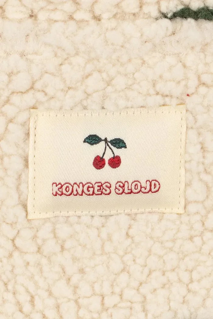 Konges Sløjd яке за деца JODY TEDDY HOODIE GRS бежово KS106048