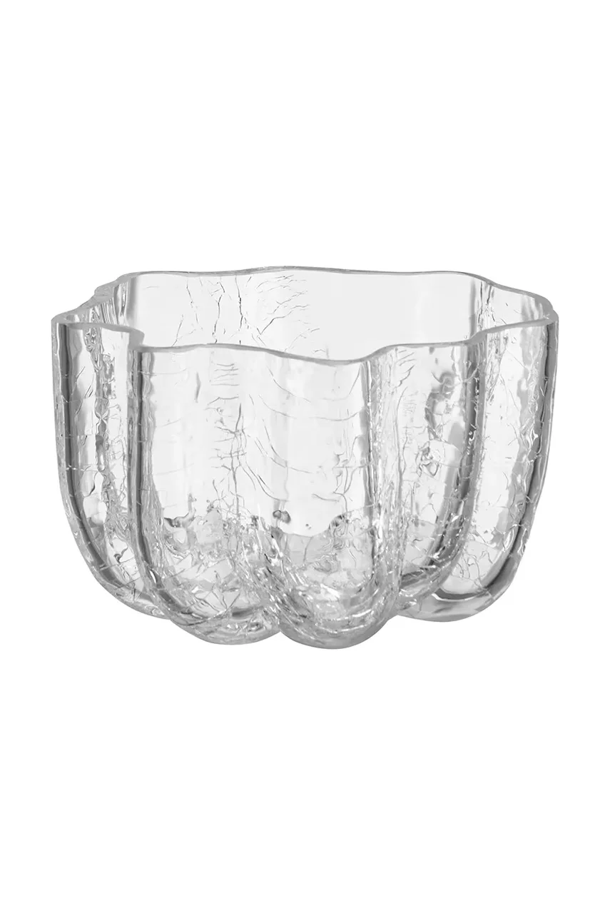 Kosta Boda Декоративен свещник Crackle 58 cm