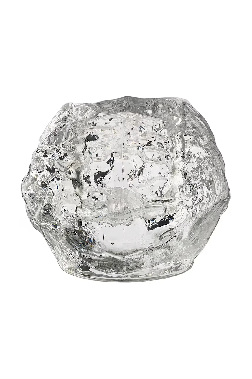 Kosta Boda Декоративен свещник Snowball 9 cm