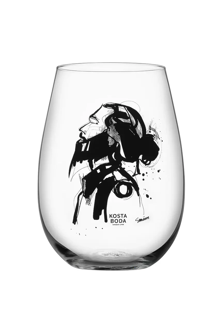 Kosta Boda Комплект чаши Love Him 570 ml (2 броя)